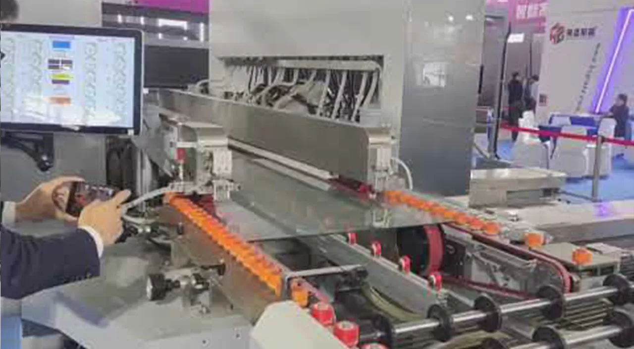HISENG Glass Jumbo Bilateral Edger Line HSDT Video