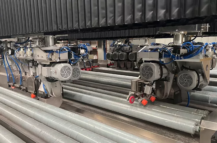 Glass Seaming Servo Control