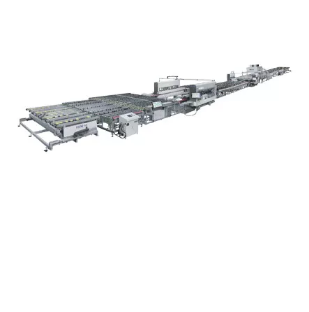 Glass Straight Line Double Edger Line HSDN (SCT Straight Line Type)