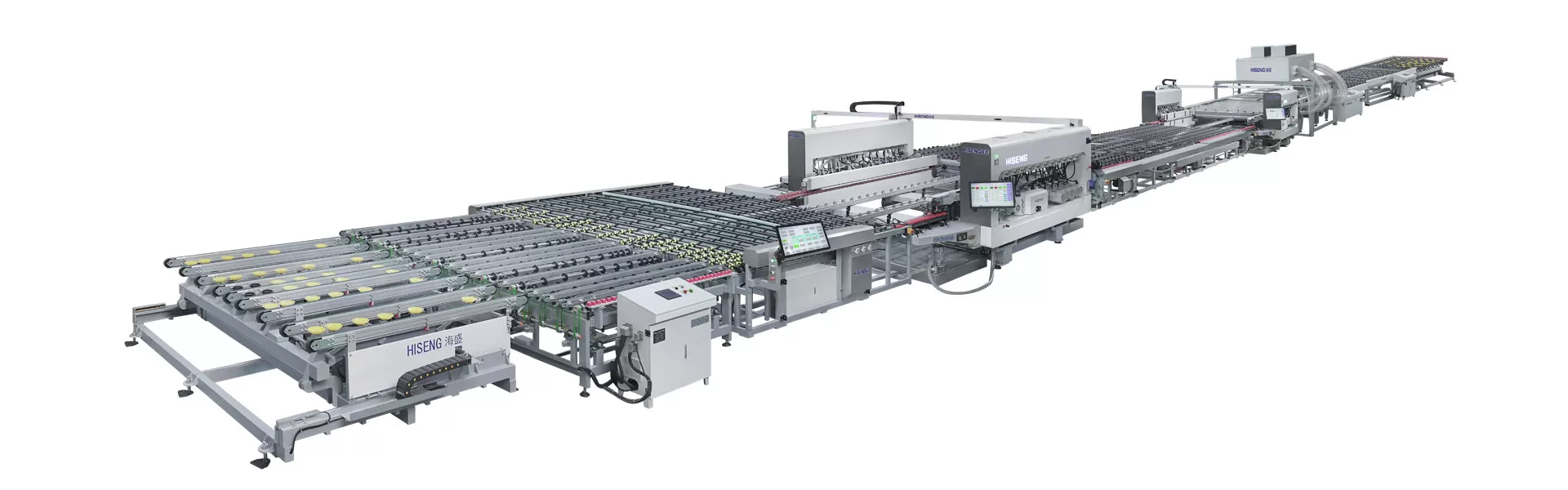 Glass Straight Line Double Edger Line HSDN (SCT Straight Line Type)