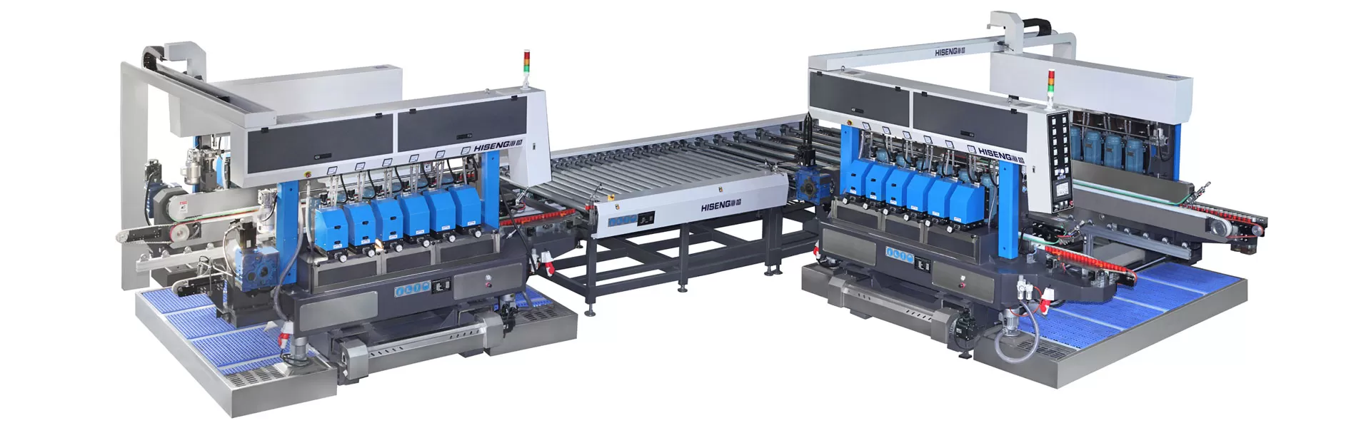 Glass Straight Line Double Round Edging Line SYM (L Type)