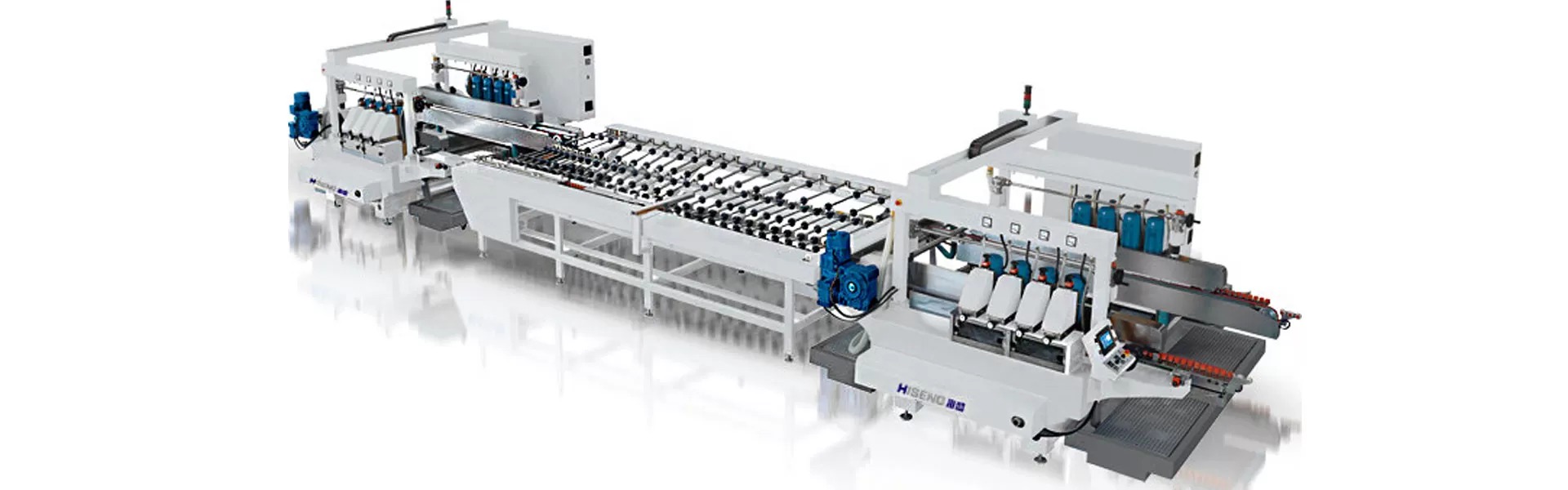 Glass Straight Line Double Round Edging Line SYM (ZXT Straight Line Type)