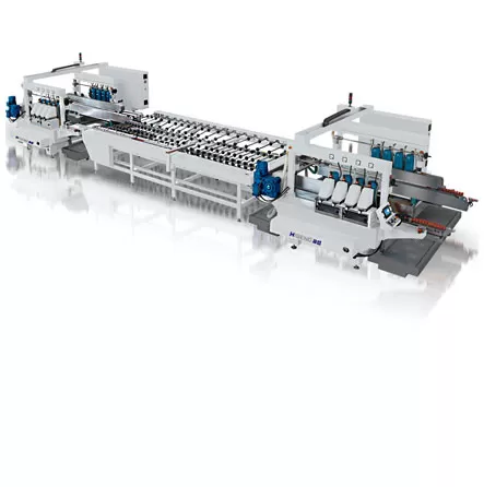 Glass Straight Line Double Round Edging Line SYM (ZXT Straight Line Type)