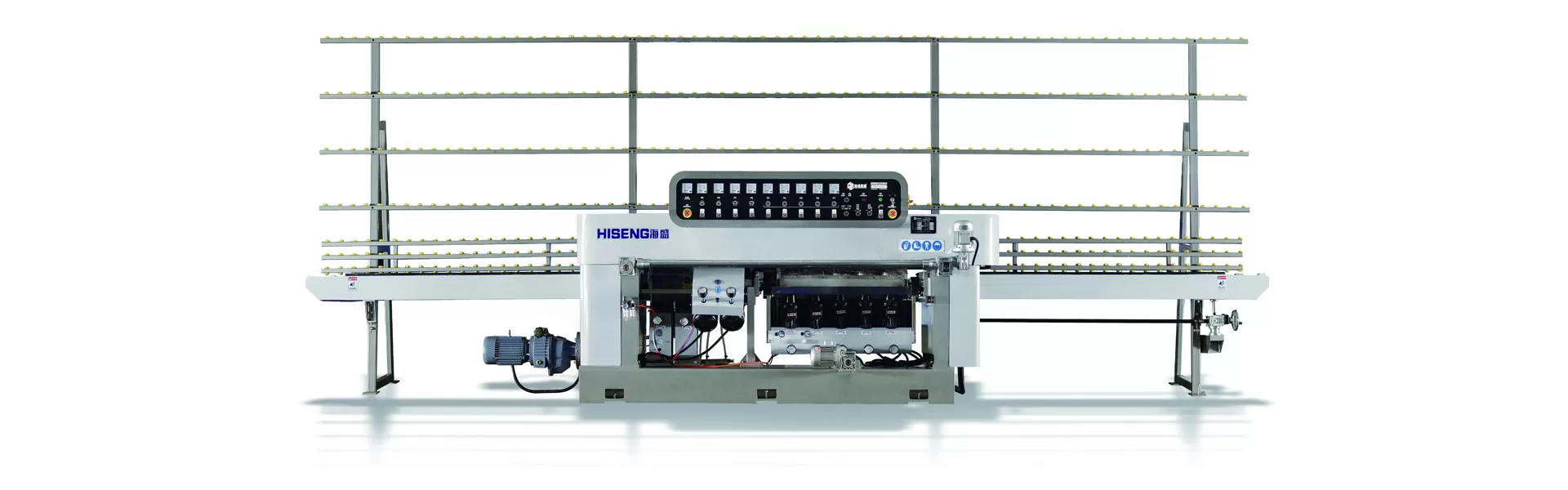 Glass Straight Line Multi Edging Machine (Mitering) HSE-9540A