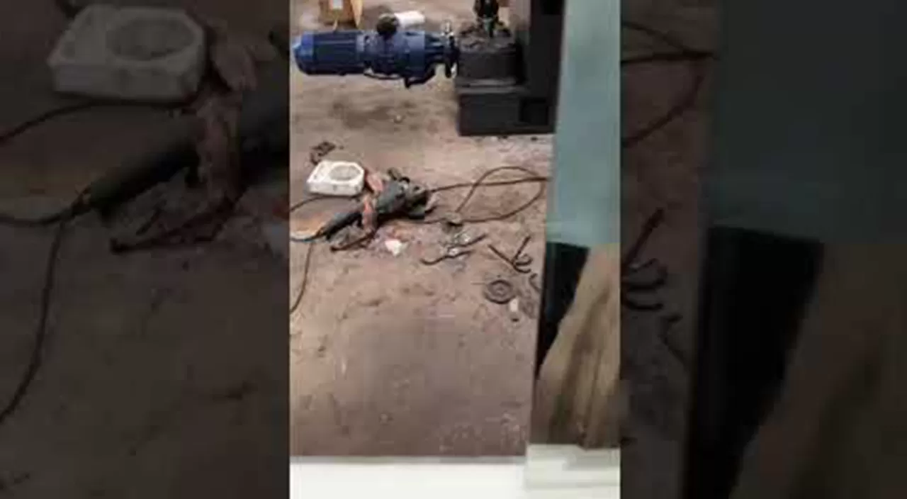 HISENG Grinding Glass Machine HSB 371 Video