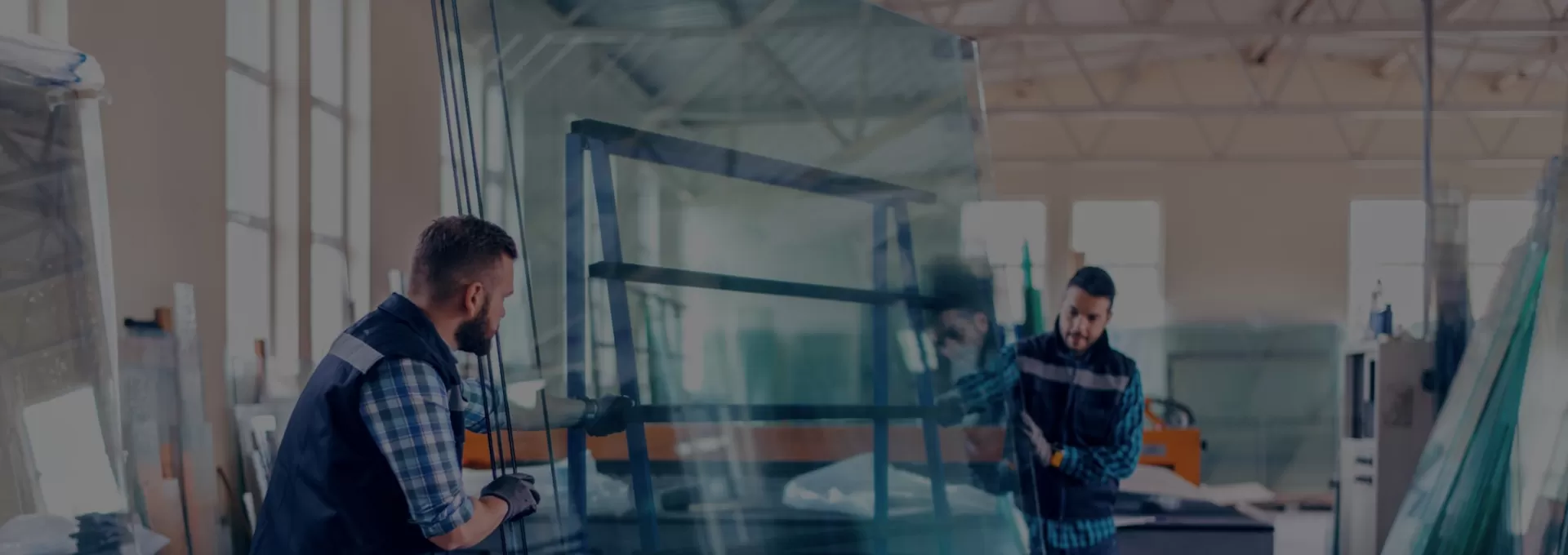 Glass Straight Line Double Edging Machine