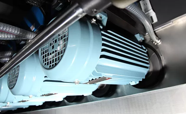 Specialized Motor Design of Double Round Glass Straight Line Edging Machine