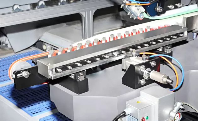 Stainless Steel Construction of Double Round Glass Straight Line Edging Machine